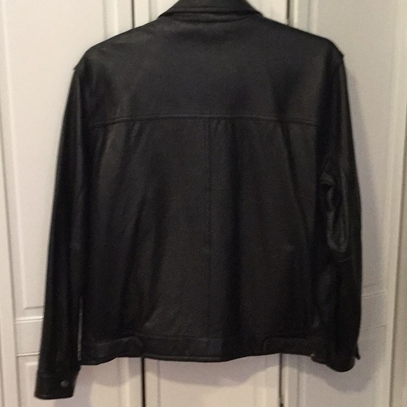 Beautiful black leather (lambskin) jacket - Picture 2 of 13
